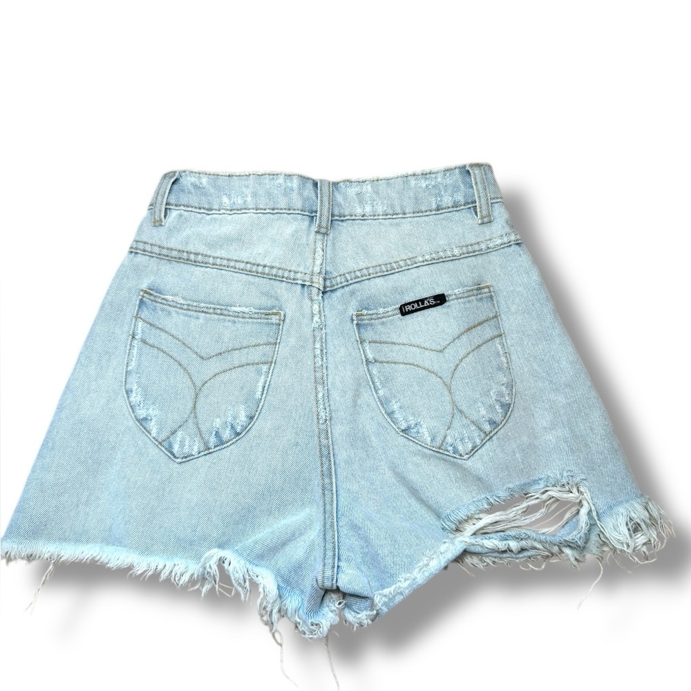Rolla's Duster High Rise Slim Cut Off Shorts Sz 24 EUC - Picture 4 of 9